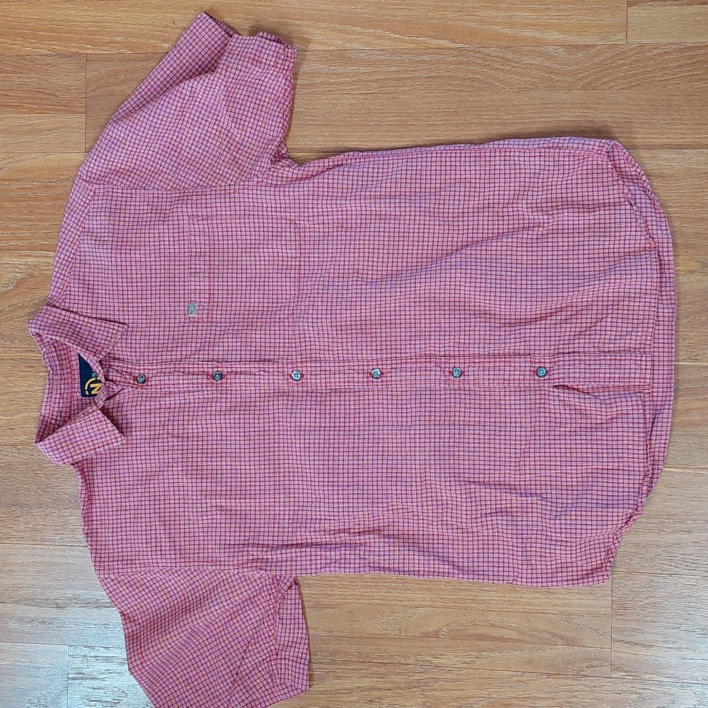 Nautical Boys Size 20 Short Sleeve Button Down Shirt